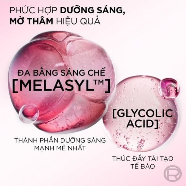 Kem Dưỡng L'Oreal Sáng Da, Mờ Thâm Mụn & Nám 30ml Glycolic-Bright Matte Luminizing Cream