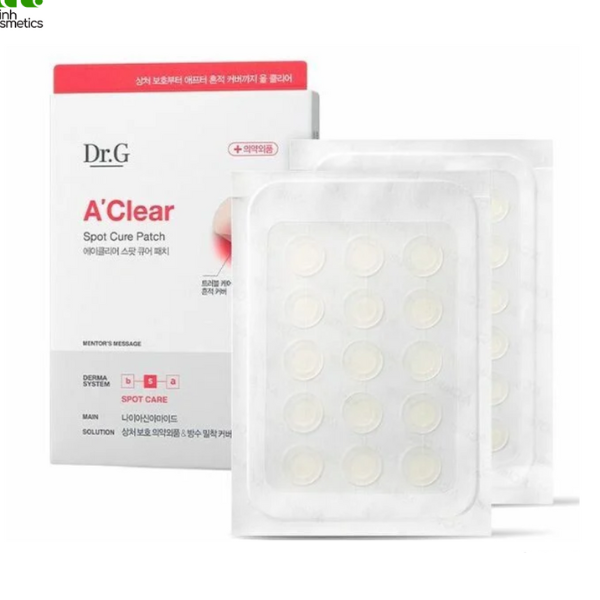 Miếng Dán Mụn Dr.G A'Clear Ultra Thin Spot Patch - 30 Patches