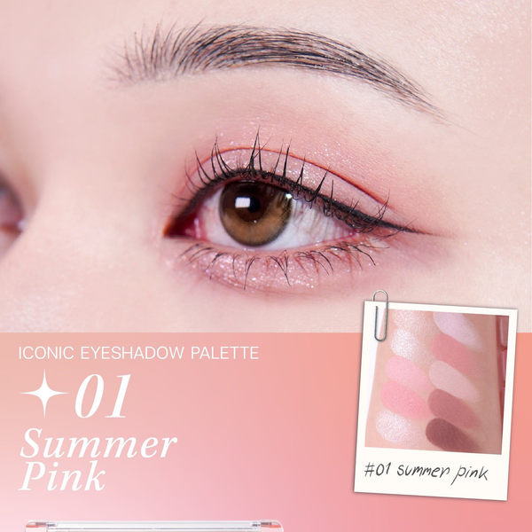 Bảng Phấn Mắt 10 Ô Odbo Iconic Eyeshadow Palette 7g