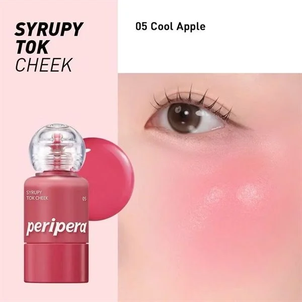 Phấn Má Peripera Syrupy Tok Cheek Dạng Kem