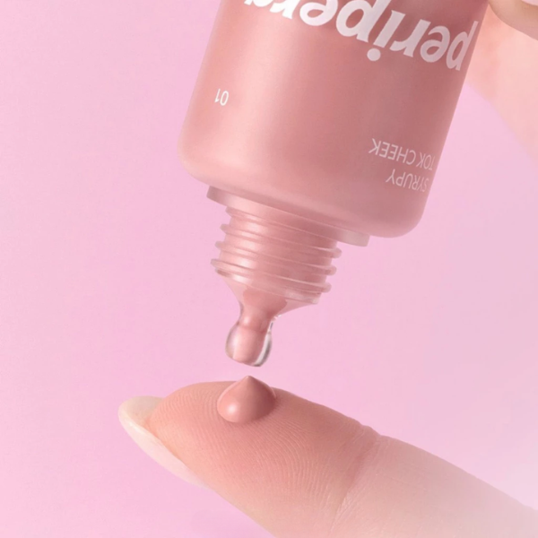 Phấn Má Peripera Syrupy Tok Cheek Dạng Kem 01 Light Peach