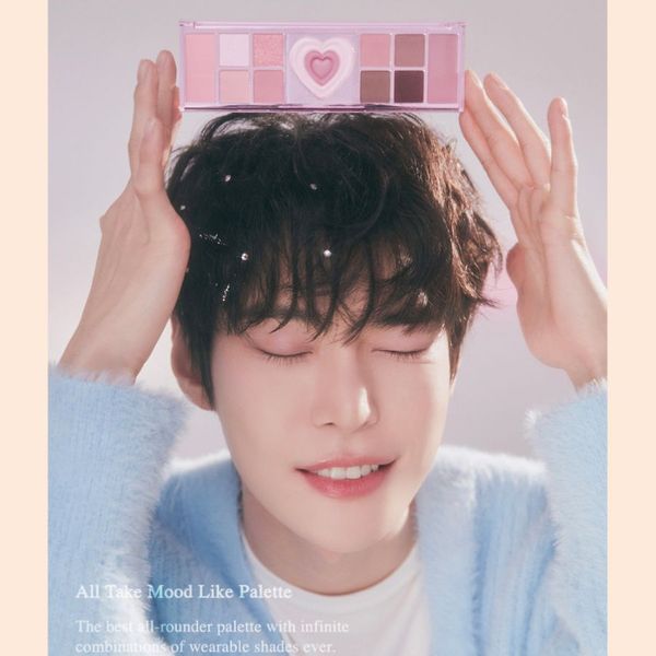 Phấn Mắt Peripera All Take Mood Like Palette 04 Cool Blush