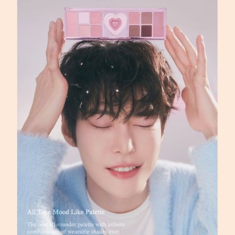 Phấn Mắt Peripera All Take Mood Like Palette 04 Cool Blush