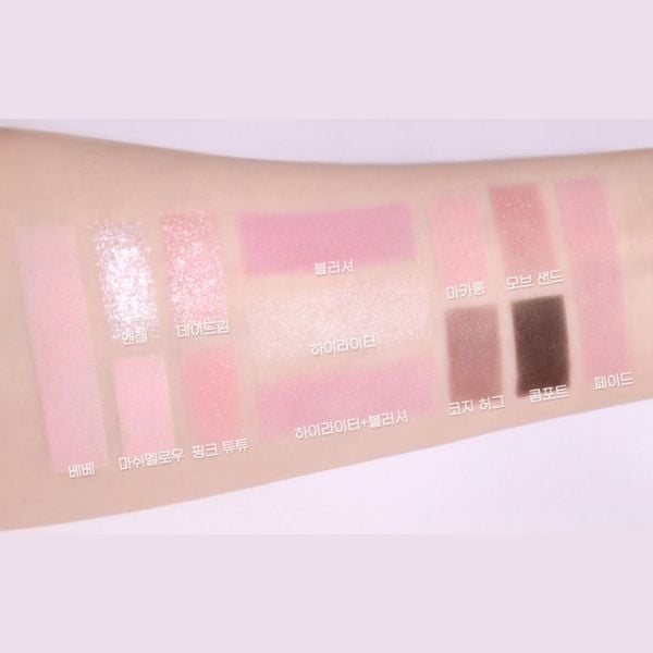 Phấn Mắt Peripera All Take Mood Like Palette 04 Cool Blush