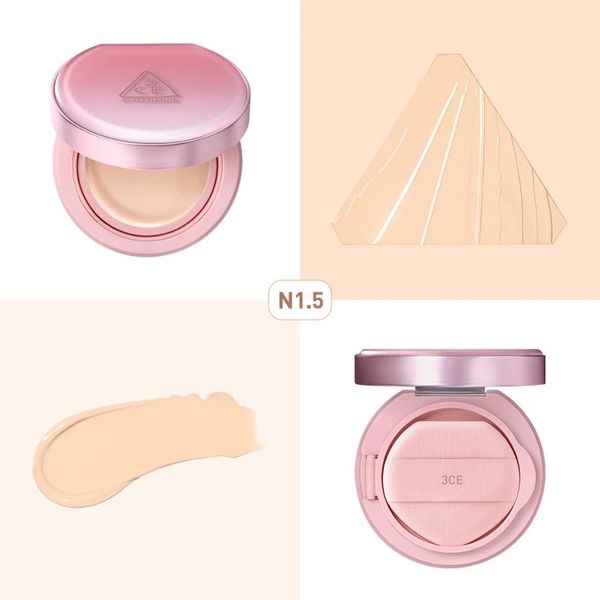 (CÔNG TY) Phấn Nước 3CE Fitting Mesh Cover Cushion 11g