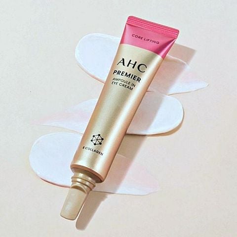 Kem Dưỡng Mắt AHC Premier Ampoule In Eye Cream Core Lifting 6 Collagen 12ml