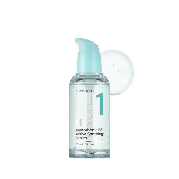 Tinh Chất Dưỡng ẩm, Giảm Dầu Nhờn Numbuzin No.1 Patothenic B5 Active Soothing Serum 50ml