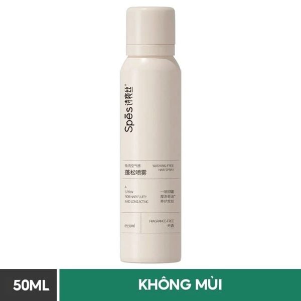 Dầu Gội Khô SPES Làm Sạch, Tóc Bồng Bềnh, Không Bết Tóc Washing-free Hair Spray