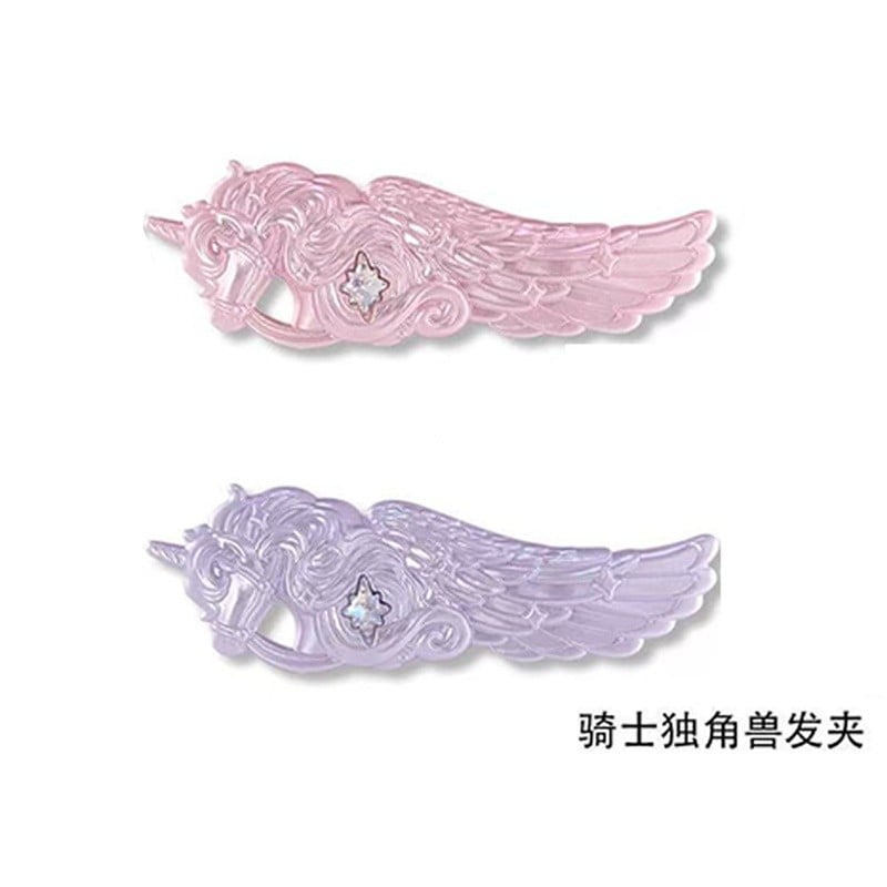 Kẹp Tóc Knight Unicorn Cloud Hiệp Sĩ Kỳ Lân Flower Knows