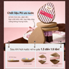 Bộ 6 Dụng Cụ Trang Điểm AMORTALS Ok Foundation Tools Set - Gồm 3 Bông Mút + Cọ Tán Nền + Giấy Pha Nền + Hộp Đựng