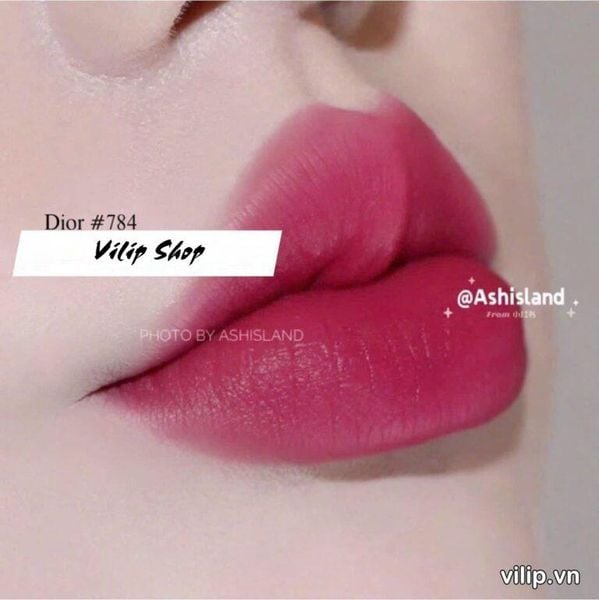Son Nhung Lì Velvet Dior Rouge 3.5g - 784 Rouge Rose