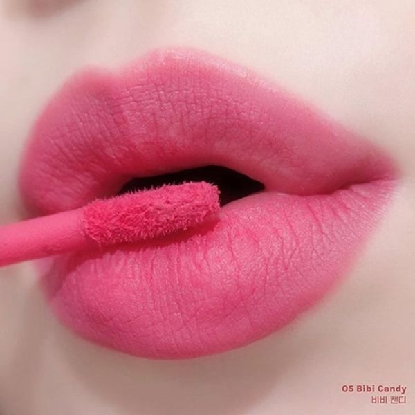 Son kem lì Romand Blur Fudge Tint 05 Bibi Candy 5g - Hồng Baby