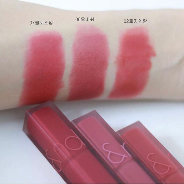 Son Kem Lì Romand Blur Fudge Tint #07 Cool Rose Up - Hồng Mận