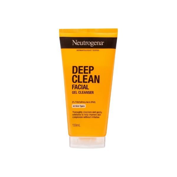 Sữa Rửa Mặt Neutrogena Làm Sạch Sâu Dạng Gel 150ml Deep Clean Facial Gel Cleanser