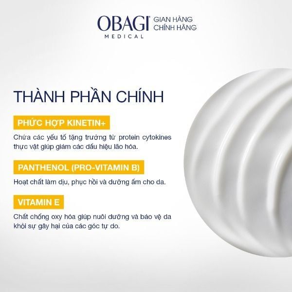 Kem Dưỡng Obagi Clinical Kinetin+ Hydrating Phục Hồi Làm Dịu Da 50ml