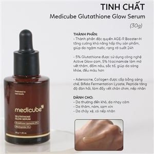 Tinh chất dưỡng sáng da Medicube Glutathione Glow Serum 30g