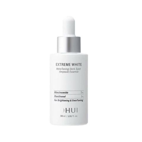 (CÔNG TY) Tinh Chất Trị Nám OHUI Extreme White Melanin Dark Spot Ampoule Essence 30ml