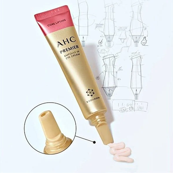 Kem Dưỡng Mắt AHC Premier Ampoule In Eye Cream Core Lifting 6 Collagen 12ml