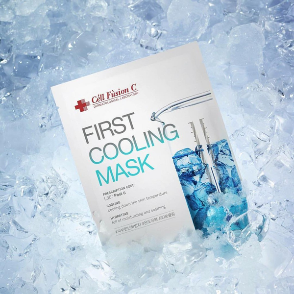 Mặt Nạ Cell Fusion C Hạ Nhiệt Và Làm Dịu Da 27g First Cooling Mask