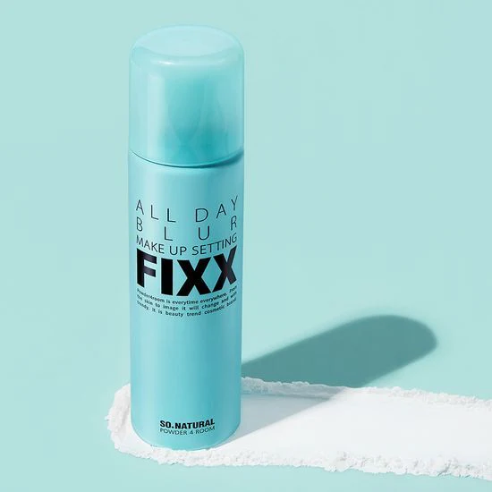 Xịt Khóa Makeup So’Natural All Day Blur Makeup Up Setting Fixx 75ml- Kiểm soát dầu nhẹ, che phủ lỗ chân lông