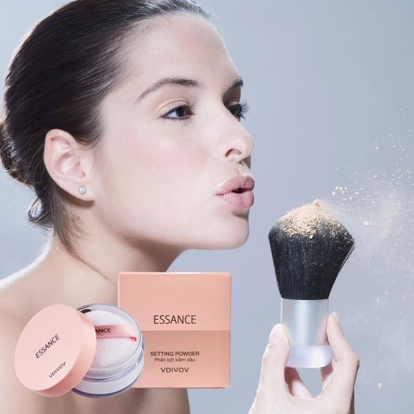 Phấn Phủ Essance Kiềm Dầu Lâu Trôi Dạng Bột Đa Năng 7g Setting Powder
