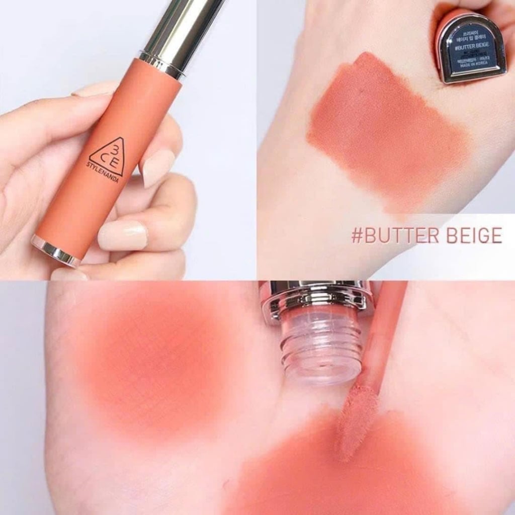 Son Lì 3CE Mịn Môi Butter Beige - Cam Nude 4g