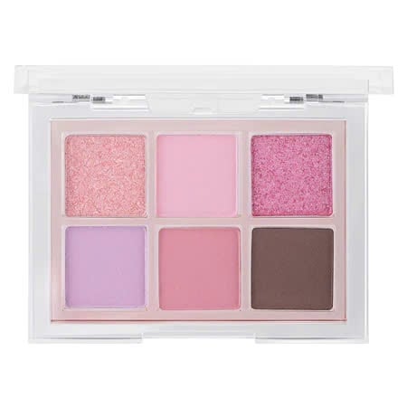 Bảng Mắt ODBO 6 Ô Nhũ Lì, Trong Suốt Signature Eyeshadow Palette (OD276) 09