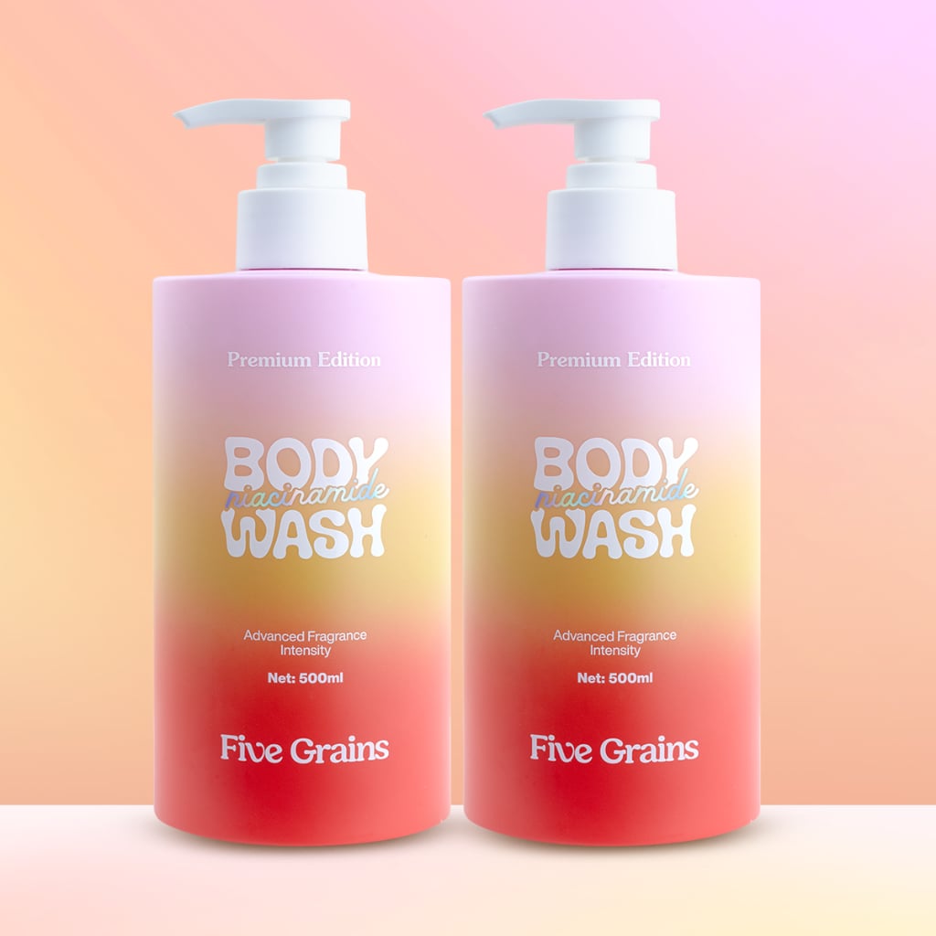 Sữa Tắm Five Grains Sáng Da Hương Nước Hoa 500ml Niacinamide Body Wash (Premium Edition)