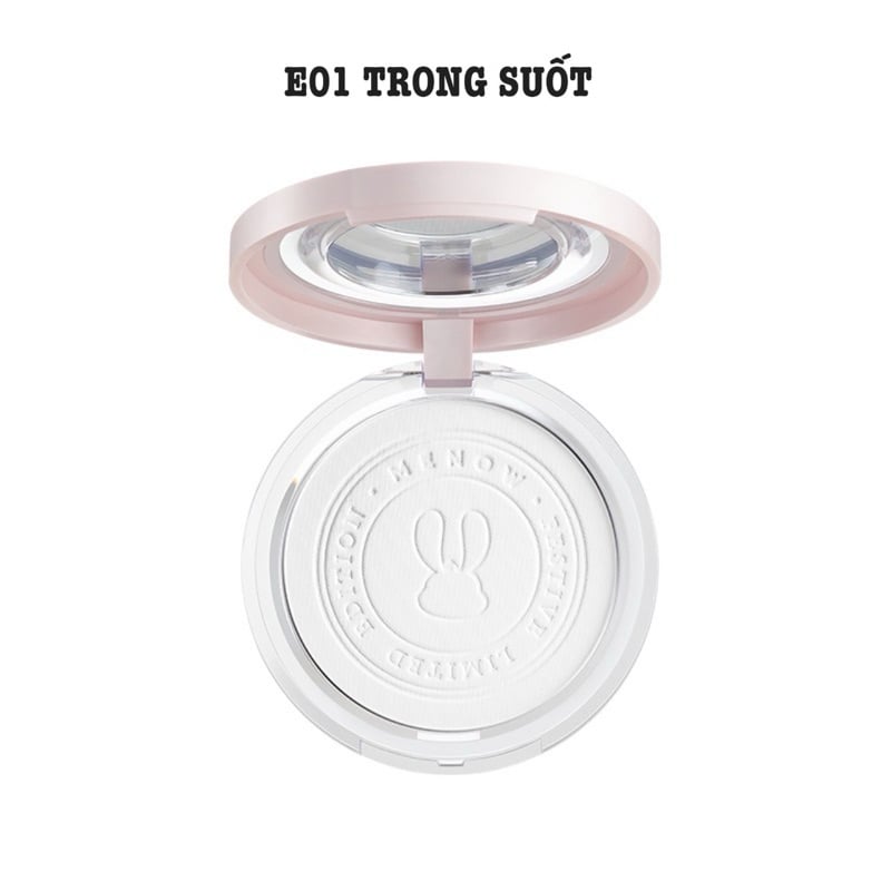 Phấn Phủ Menow Dạng Nén Rabbit  8.5g Rabbit Compact Powder