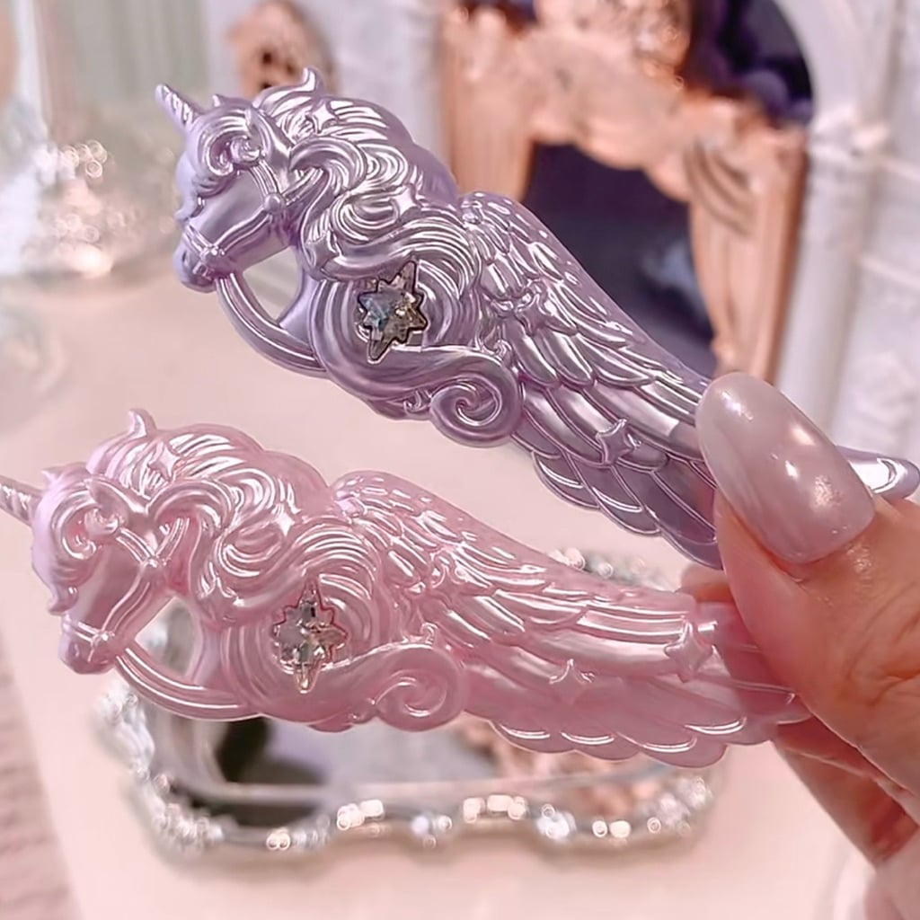 Kẹp Tóc Knight Unicorn Cloud Hiệp Sĩ Kỳ Lân Flower Knows