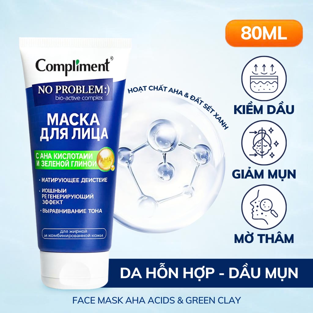 Mặt Nạ Đất Sét Compliment  80ml
