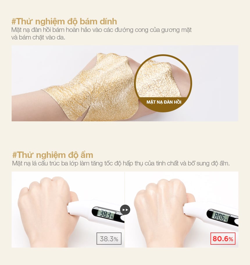 Mặt Nạ Tinh Chất Vàng Cấp Ẩm Chống Lão Hóa Da JMsolution Prime Gold Intensive Mask 30ml