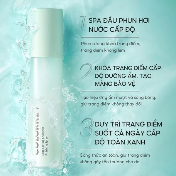 Xịt Khóa Nền Colorkey Long Lasting Snapshot Finishing Spray 100ml