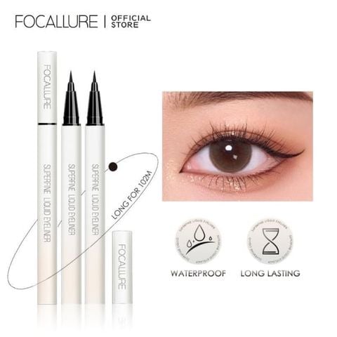(CÔNG TY) Kẻ Mắt Focallure Superfine Liquid Eyeliner FA91