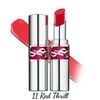 Son YSL Loveshine Candy Glaze Lip Gloss Stick 11 Red Thrill – Đỏ Hồng Cam
