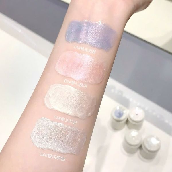 Nhũ bắt sáng Ngọc trai Shaqinuo Galaxy Star Diamond Highlight Bright Pearlescent Sparkle Long lanh Bóng Mịn