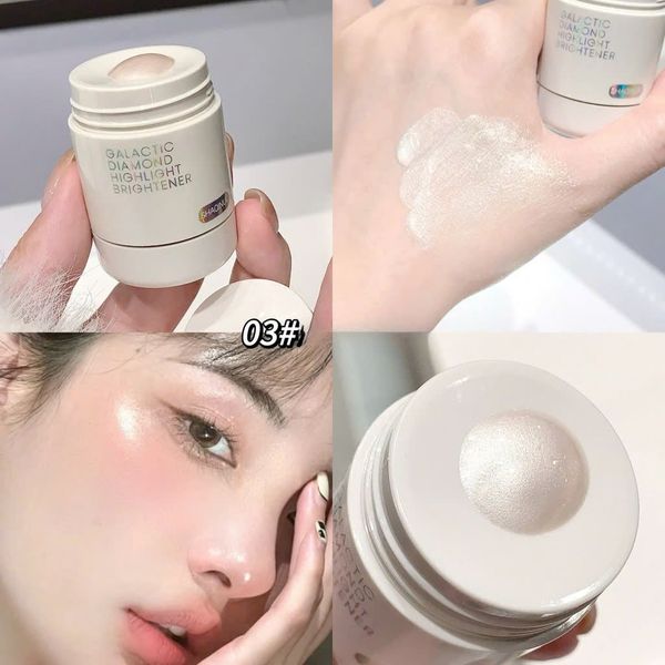 Nhũ bắt sáng Ngọc trai Shaqinuo Galaxy Star Diamond Highlight Bright Pearlescent Sparkle Long lanh Bóng Mịn