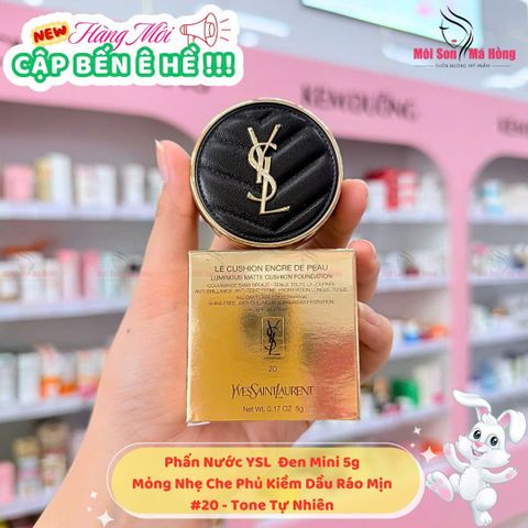 Phấn nước YSL LUMINOUS MATTE CUSHION - 5GR đen