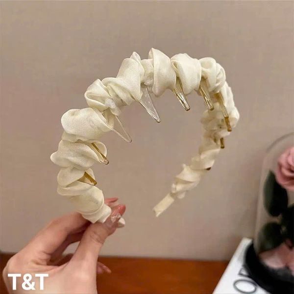 Bờm voan trơn 4 màu