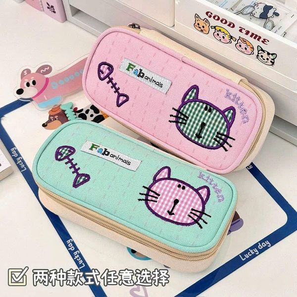 Túi đựng bút mèo Fab animals