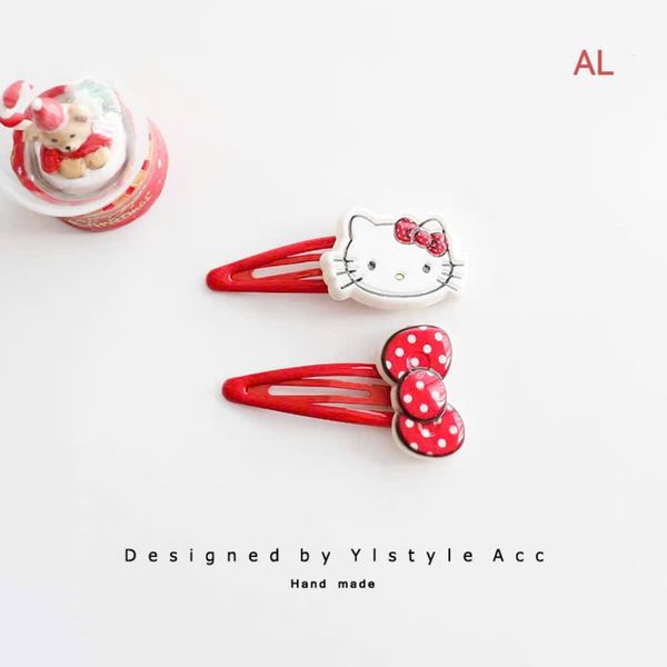 Túi 4 kẹp kitty đỏ