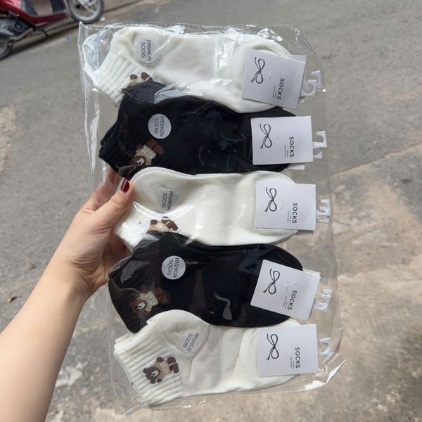 Tất ngắn nhiều kiểu