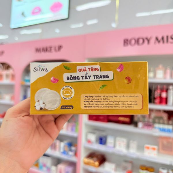 Bông tt St,Ives 50 miếng