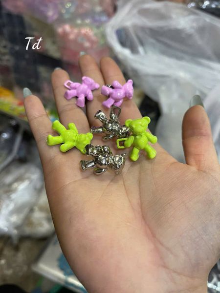 Set 2 ghim quần - gấu