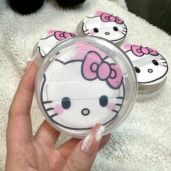 Bông phấn hộp kitty