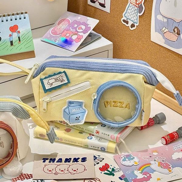 Túi đựng bút pizza