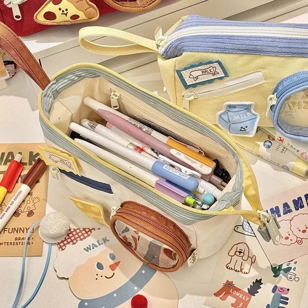 Túi đựng bút pizza