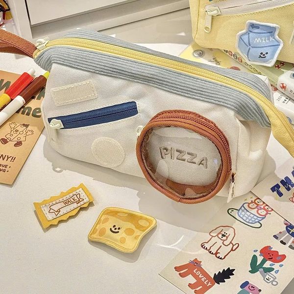 Túi đựng bút pizza