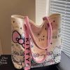 Túi tote hello kitty 2 quai