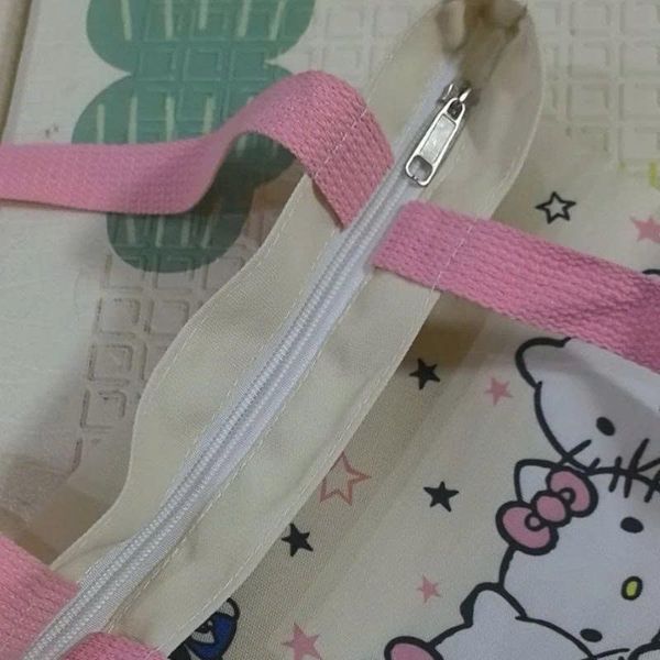 Túi tote hello kitty 2 quai